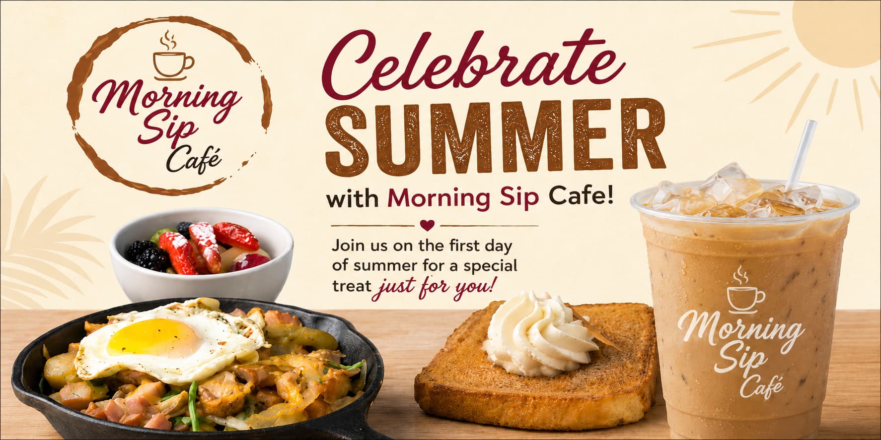 Celebrate Summer with Morning Sip Cafe